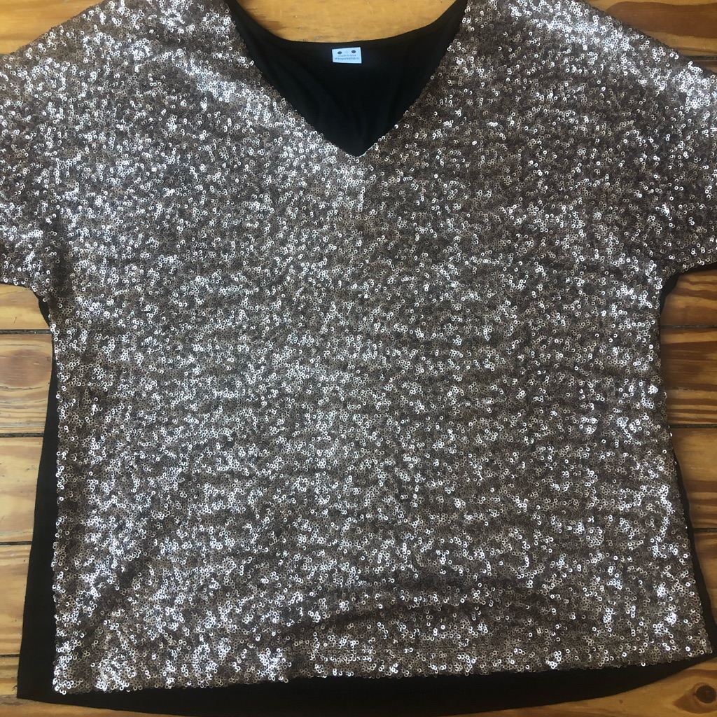Three Dot Sequins Top